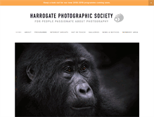 Tablet Screenshot of harrogatephotographicsociety.co.uk